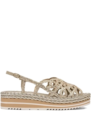 Toni Pons braided platform sandals - Gold