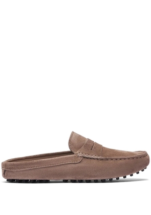 Scarosso Gommino Bubble mules - Neutrals