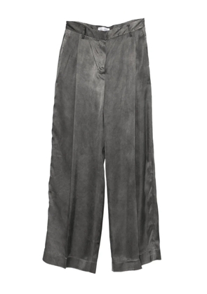Christian Wijnants Pama pleated satin trousers - Grey