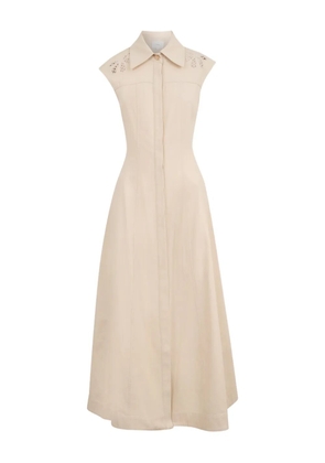 CLEA Franca midi dress - Neutrals