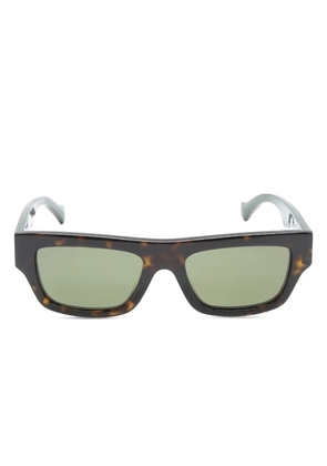 Gucci Pre-Owned 2020s rectangular sunglasses - Brown