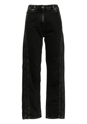 IRO high-rise straight-leg jeans - Black