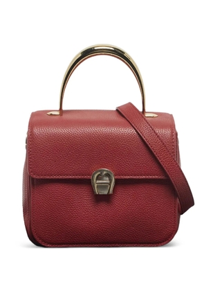 Aigner Vintage Genoveva leather tote bag - Red