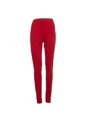 Prada Pre-Owned knit trousers - Red