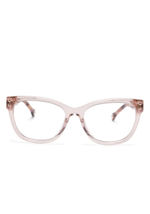 Carolina Herrera square-frame glasses - Pink