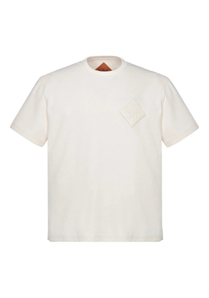 MCM logo-patch T-shirt - White