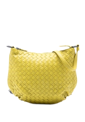 Bottega Veneta Pre-Owned 2012-2025 Nappa Intrecciato crossbody bag - Yellow