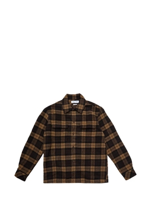 SAMSOE SAMSOE Sacastor check shirt - Brown