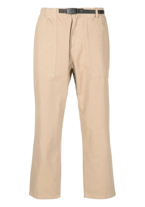Gramicci belted-waist cropped trousers - Neutrals