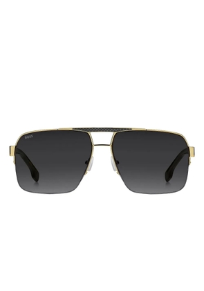 BOSS square-frame sunglasses - Gold