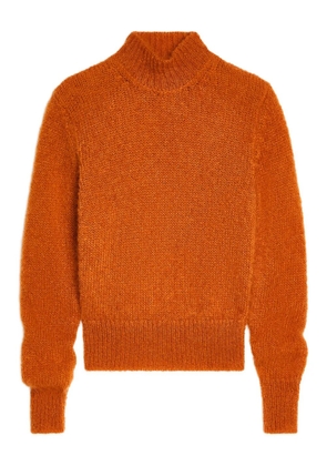 DRIES VAN NOTEN roll-neck sweater - Orange