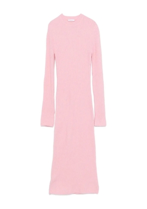Patrizia Pepe knitted midi dress - Pink