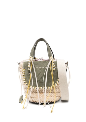 CUBA LAB Habanera Bandana bucket bag - Neutrals