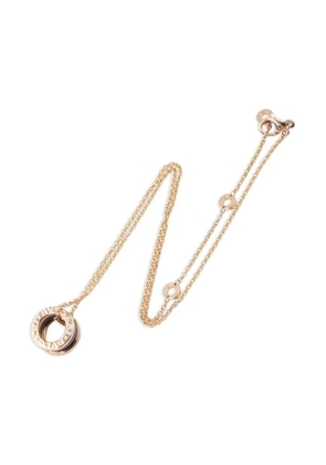 Bvlgari Pre-Owned 2010s 18K rose gold B-zero1 necklace - Pink
