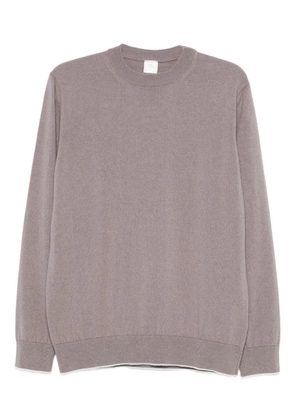 Eleventy cashmere crew-neck sweater - Purple