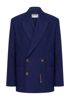 Moschino double-breasted tailored blazer - Blue