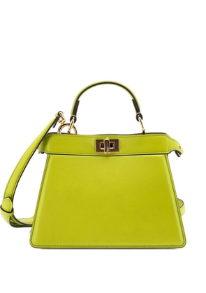 Fendi Pre-Owned Peekaboo ISeeU Bag Leather Petite crossbody bag - Green