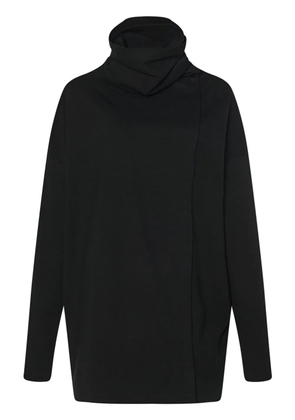 Rosetta Getty funnel-neck cardigan - Black