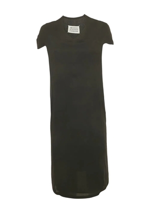 Maison Martin Margiela Pre-Owned V-neck dress - Black