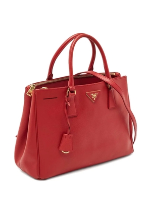 Prada Pre-Owned double-zip leather tote bag - Red