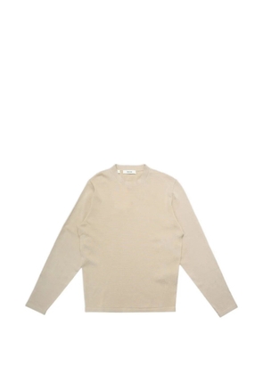 SELECTED crew-neck top - Neutrals