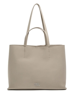 Bimba y Lola Chihuahua zip handle tote bag - Neutrals
