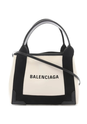 Balenciaga Pre-Owned 2010s XS Cabas hippopotamus leather tote bag - Neutrals