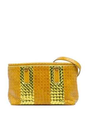 Bottega Veneta Pre-Owned 2007 Leather Intrecciato tote bag - Gold
