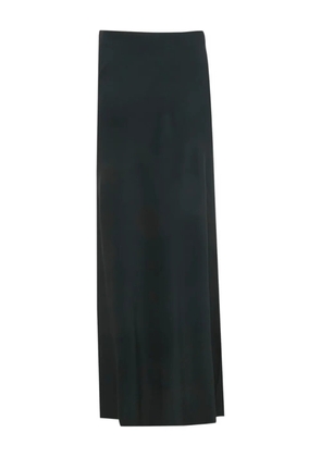 Gucci Pre-Owned satin maxi skirt - Black