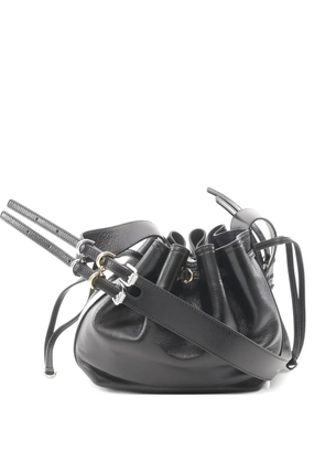 Givenchy Pre-Owned 2020s small Pumpkin leather shoulder bag - Black