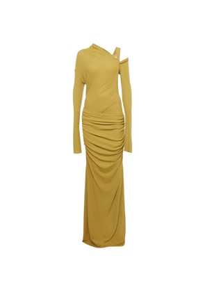 CHATS BY C.DAM ruched midi dress - Neutrals