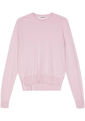 Jil Sander Pre-Owned fine-knit cashmere jumper - Pink