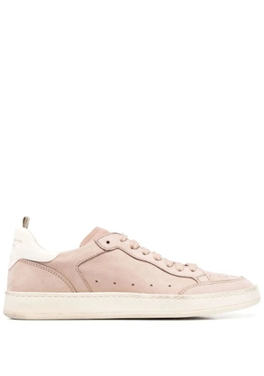 Officine Creative smooth lace-up sneakers - Neutrals