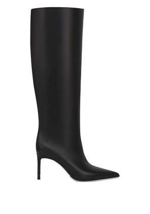 POTAMY leather knee-high boots - Black