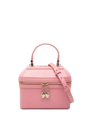 Bvlgari Pre-Owned 2000-2025 Leather Serpenti Forever Vanity Bag satchel - Pink