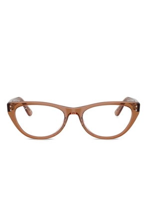 Ray-Ban cat-eye glasses - Brown