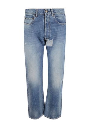 Maison Margiela patchwork jeans - Blue