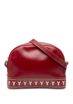 Saint Laurent Pre-Owned 1990-2000 Leather Dome shoulder bag - Red