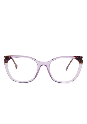 Carolina Herrera butterfly-frame glasses - Purple