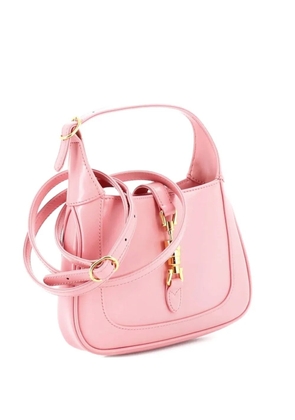 Gucci Pre-Owned Jackie 1961 Leather Mini hobo bag - Pink