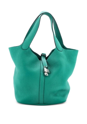 Hermès Pre-Owned Picotin Lock Bag Clemence MM bucket bag - Green