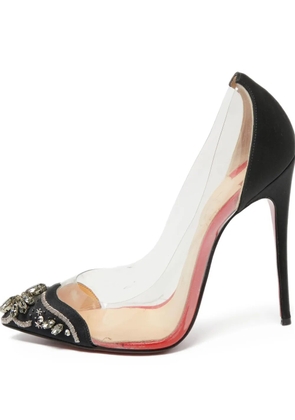 Christian Louboutin Pre-Owned 115mm Bollywood Boulevard embellished pumps - Black