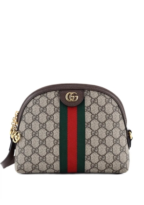 Gucci Pre-Owned Ophidia Dome GG Coated Canvas Small shoulder bag - Brown