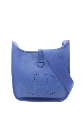 Hermès Pre-Owned 2022 Evelyn Troyes PM shoulder bag - Blue