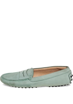 Tod's Vintage suede loafers - Grey