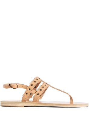 Ancient Greek Sandals Vesta studded sandals - Neutrals