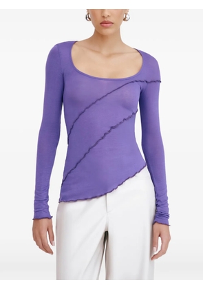 Marcella Melody long-sleeve top - Purple