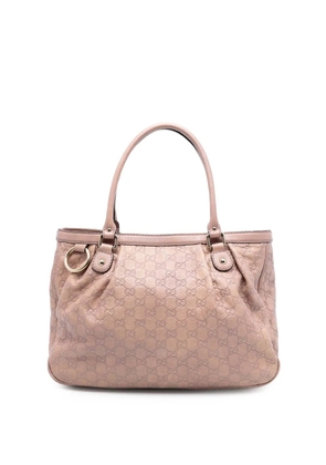 Gucci Pre-Owned 2016-2025 Guccissima Sukey tote bag - Pink