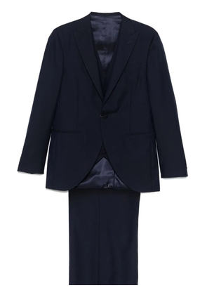 Canali wool three-piece suit - Blue