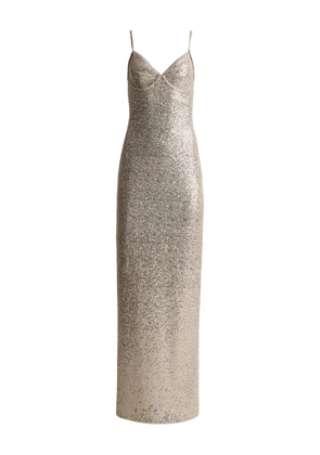 St. John sequin maxi dress - Neutrals